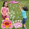 RAINBOW BUBBLES Princess Carriage Bubble Machine (soplador automático de burbujas