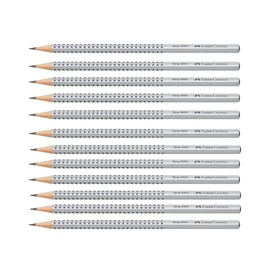 FABER-CASTELL Grip 2001 205044 Pencil HB Hardness Pack of 12