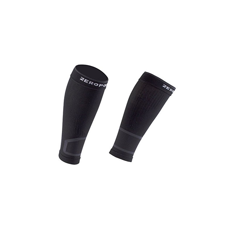 Zeropoint Intense 2.0 Compression Calf Sleeves (Black, X-Large)