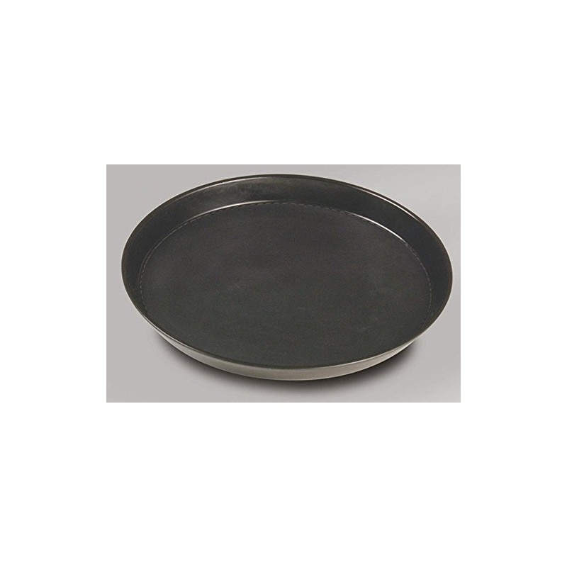 Tray NON SLIP oval 29 x 21 cm anthracite