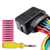 LIZAPUS 10-PIN Headlights Connector Compatible with Volkswagen Jetta 2019-2023 17A941036E