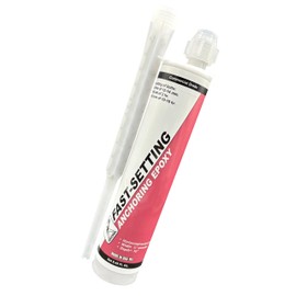 Akona Fast-Setting Anchoring Epoxy - Anchoring Epoxy for Concrete, Rebar, Steel, Masonry, Bolts, & More, High Strength Caulking Adhesive, Stops Water Leaks (8.45 Ounces, 1)