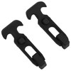 2PCS Cooler Latch Flexible T Handle Rubber Draw Latch for