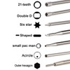 Hipa Pack-of-14 Carburetor Adjustment Tool + RPM Tachometer Hour Meter