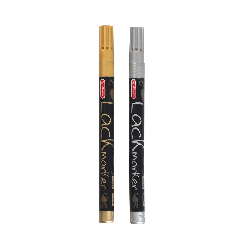 Herlitz Paint Marker - Gold/ Silver