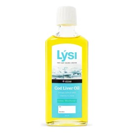 Aceite Hígado Bacalao Omega 3 Lsi Limón Menta 240ml Sin Gluten                                                                                        