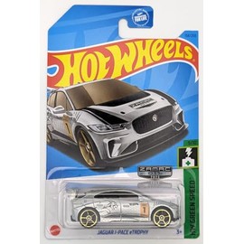 Hot Wheels Jaguar i-Pace eTrophy, HW Green Speed 9/10 (Zamac)