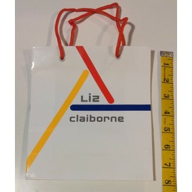 Liz Claiborne Vintage Liz Claiborne Perfume Shopping Bag, Boutique Bag 1980's, New