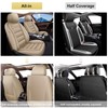 IKABEVEM Car Seat Covers Fit for Honda Accord 2007-2017: Luxury
