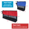 2 Pack Tool Pouch Zipper Storage Bag,Heavy Duty Small Tool