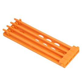 Pigeon Holder, Wall Mounted, 4 Pieces, 4 Pillars, Dove-Ring Stand, Robust, for Birds, Yellow