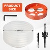 Storystore 6 3/8 Hole Saw for Recessed Lights,Hole Saw Kit
