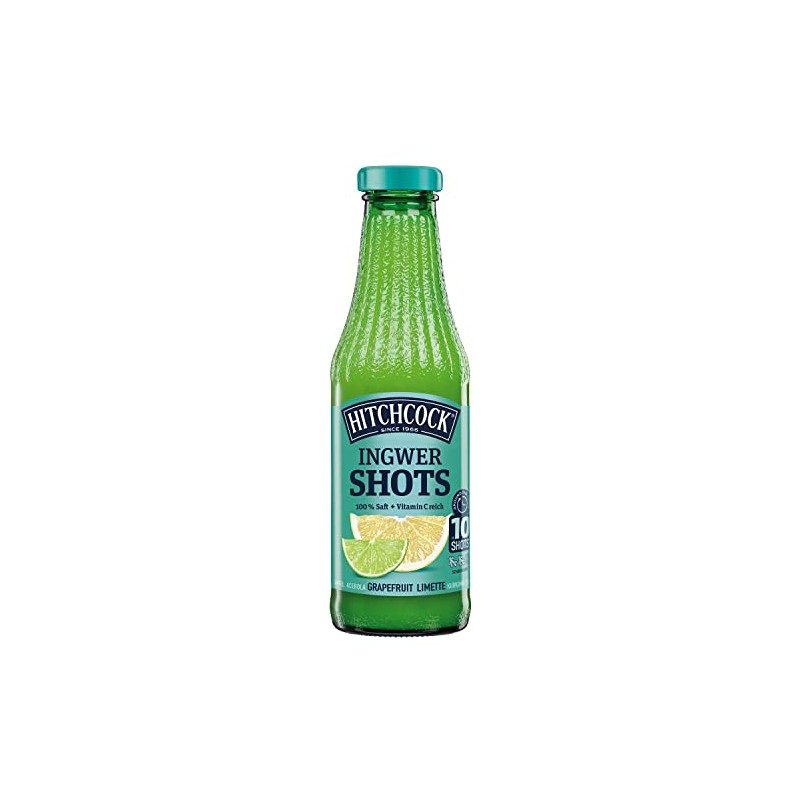 Hitchcock Ginger Shot Grapefruit, 500 ml