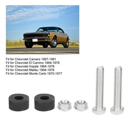 Hood Adjustment Bumpers,Hood Adjuster Bumper Adjustment Bumpers Stopper Adjusters Rubber Stop 67 Camaro Bolts 68 Chevelle 1955 Belair Buffers Stops Adjustable Bump Mali