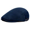 PivotWing Men's Flat Cap Lightweight Breathable Flat Cap Soft Mesh