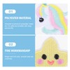 VILLCASE 1 Set Unicorn Patch, Dress Cartoon Stickers Polyester Sew