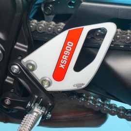 3D Stickers Motorcycle Sill Protectors Compatible with Yamaha XSR 900 2022 Red