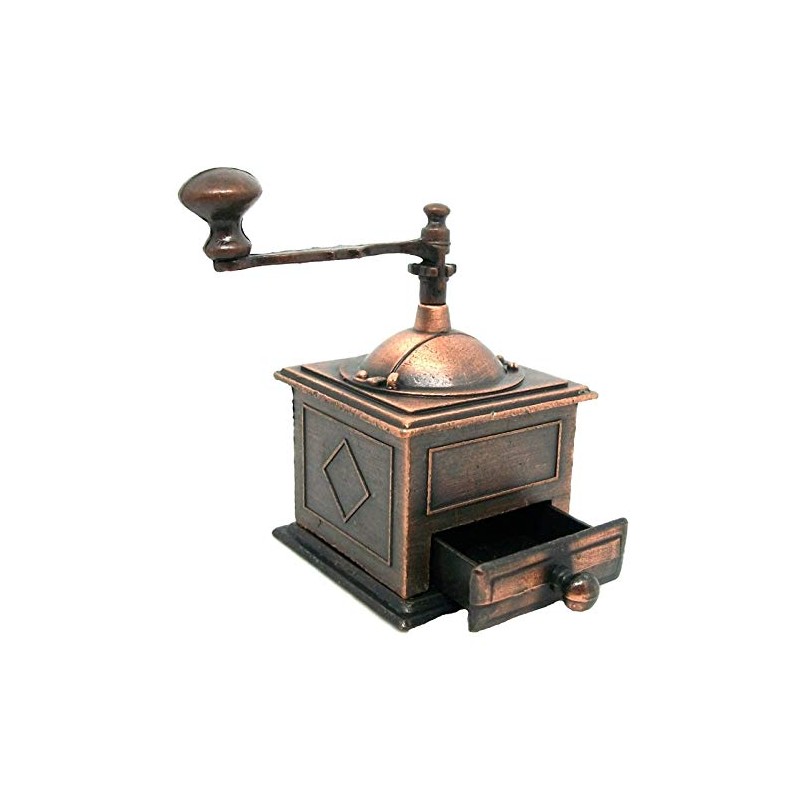Small Coffee Grinder Die Cast Metal Collectible Pencil Sharpener