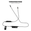 Headphone Adapter Cable Bluetooth Earpiece Cable with Ear Hooks for