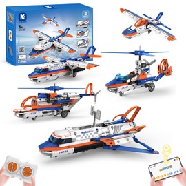 AKWME Technic Robot Building Toys for Kids,5-in-1 RC Remote & App Controlled Robot Kit,STEM Educational Creative Birthday Gifts for Boys Girls Kids Aged 8 9 10 11 12+ (325 PCS)