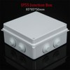 ABS Plastic Dustproof Junction Box, IP55 Waterproof Joint Outdoor Universal