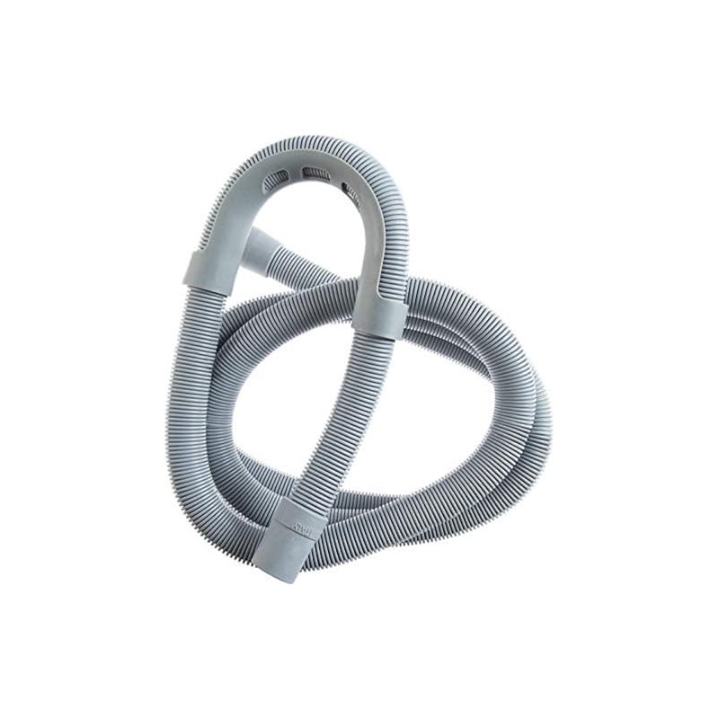 CORNAT T357502 Spir.Waste Hose f.wash.m.Brack.2,5m, Gray, 250 cm Länge