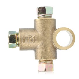 Akozon Rer Brake Line T-Stk Brake Line T-Stk 3-Way T-Fitting Hard Brake Line Brake Line T-Stk Brake Line T-Stk 10x1 Brake Fitting 10x1 Brake T-Stk 3-Way Connector Brake