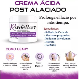 Revitalliss Mascarilla Capilar Reconstructiva Para Cabellos Maltratados