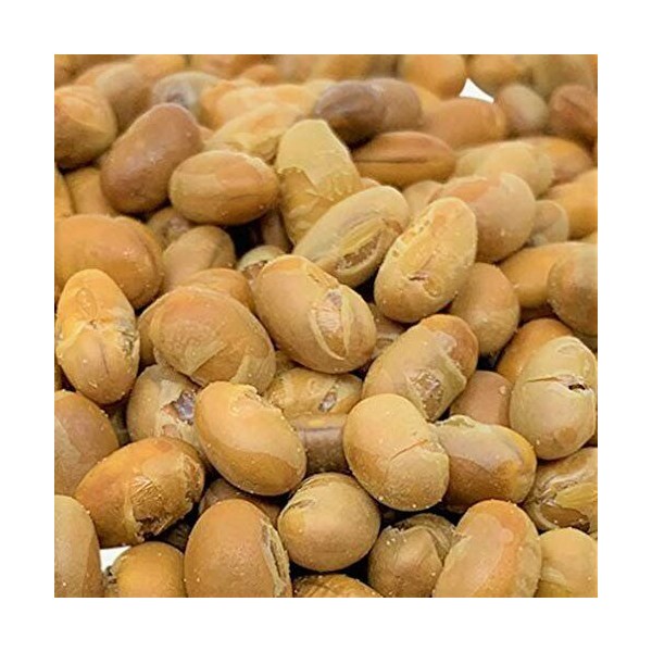 Gourmet Roasted Salted Soy Beans (soy nuts) by Its Delish, 2 LBS  (two pounds)