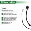 Motoforti ABS Wheel Speed Sensor ABS Sensor Anti-lock Braking System