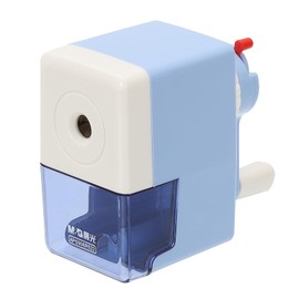 M&G Manual Pencil Sharpener, Hand Crank Pencils Sharpener Five-Position Pen Tip Adjustable Pencils Sharpener Office Supplies for Classroom Office, Blue