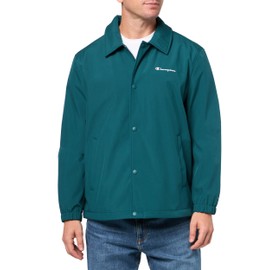 Champion Men's Softshell Coaches Jacket, Deep Teal