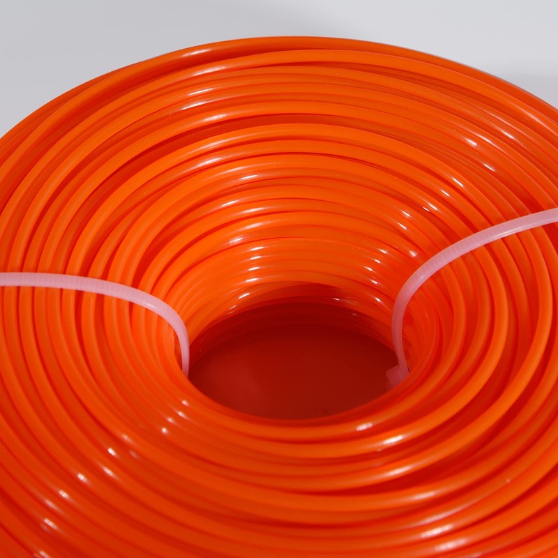 FEPITO Round Strimmer Line Wire Cord 2.4mm x 96m Nylon