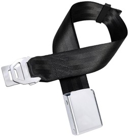 BEANPRECOY 2 in 1 Airplane Seat Belt Extender, Adjustable 7-32" Airplane Seatbelt Extender - FITS ALL Airlines Bring You a Comfortable Trip
