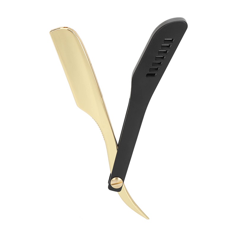 Foldable Beard Clipper Stainless Steel Safety Manual Vintage Straight Clipper