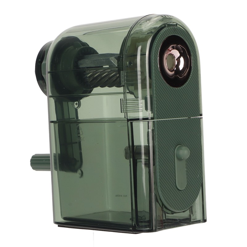Manual Pencil Sharpener 7 Speeds Adjustable Pencil Tips Portable Handheld