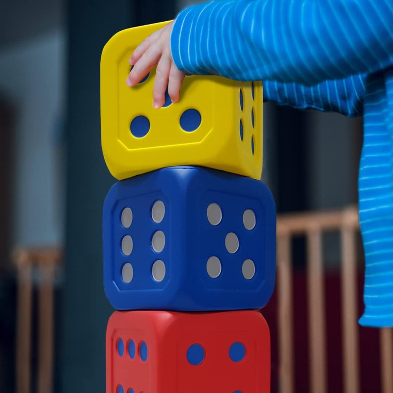 Macro Giant 6 Inch PU Foam Jumbo Big Playing Dice,