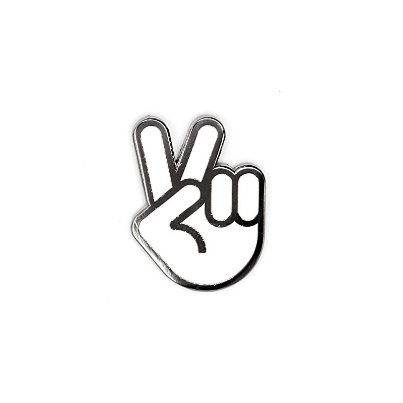 These Are Things Peace Sign Hand Enamel Pin