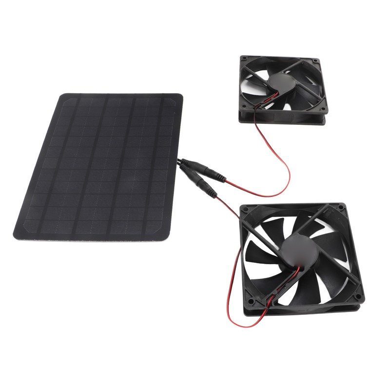 Solar Panel Fan Kit 12V 10W Portable Universal Energy Saving