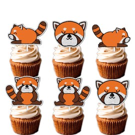 S-Cp-1119Ice Cream Fruit Dessert Cupcake Topper Colorful Glitter Happy Birthday Sensory Pop Game Theme Decor Supplies Baby Shower Boys Girls Birthday Party Decorations