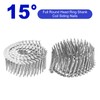 uxcell 960 Count Siding Nails 1-3/4"x0.12" 15-Degree 304 Stainless Steel