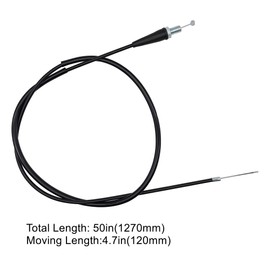 YGQ CT100U Throttle Cable for Coleman Minibike CC100X DoodleBug DB30 Predator 79cc 80cc 97cc 100cc 105cc 2.5hp 2.8hp Mini Bike 50“