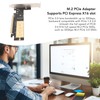 M.2 NVMe to PCIe 3.0 X16 Adapter Up To 32Gbps