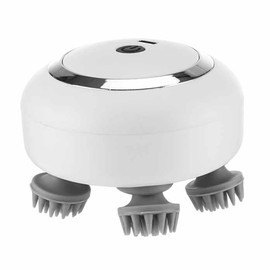 Electric Scalp Massager Portable Massager Fit For Hair Growth, Handheld Hair Massager With 4 Massage Heads