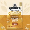 Quaker Oat So Simple Golden Syrup Porridge, 10 x 36g