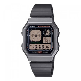 Casio Collection A130WEGG-1AEF Ionic Steel Watch