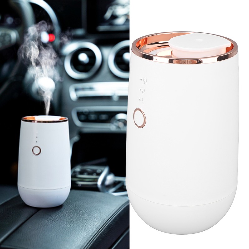 Car Fragrance Machine Non Slip White 5V 2000mAh USB Portable