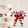 Greenbrier International GT Christmas House Tinsel Candy Cane Hanging Ornament,