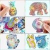 20Pcs Printable Holographic Sticker Paper A4 Dries Quickly Waterproof PET