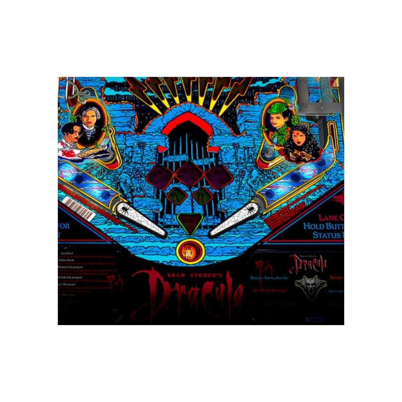 ULEKstore Spider and Web - Pinball Machine Flipper Bat Topper